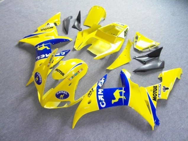 Purchase 2003-2005 Yellow Blue Motul Camel Yamaha YZF R6 Bike Fairings Canada