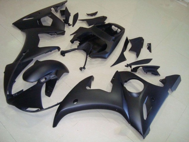 Purchase 2003-2005 Matte Black Yamaha YZF R6 Moto Fairings Canada