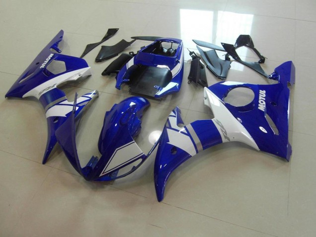 Purchase 2003-2005 Blue White Yamaha YZF R6 Motorcycle Fairing Kit Canada