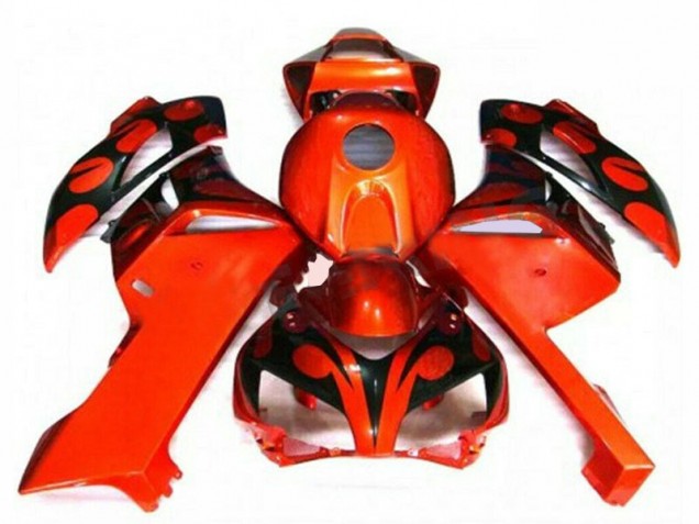 Purchase 2004-2005 Orange Black Honda CBR1000RR Motorcyle Fairings Canada