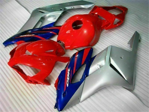 Purchase 2004-2005 Red Silver Blue Honda CBR1000RR Motorcycle Fairings Kit Canada