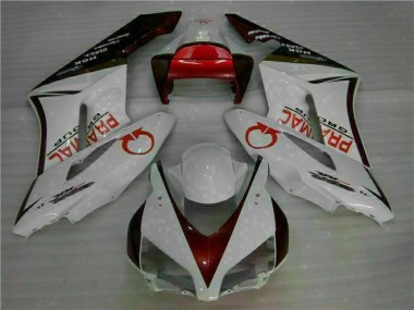 Purchase 2004-2005 White Red Honda CBR1000RR Moto Fairings Canada