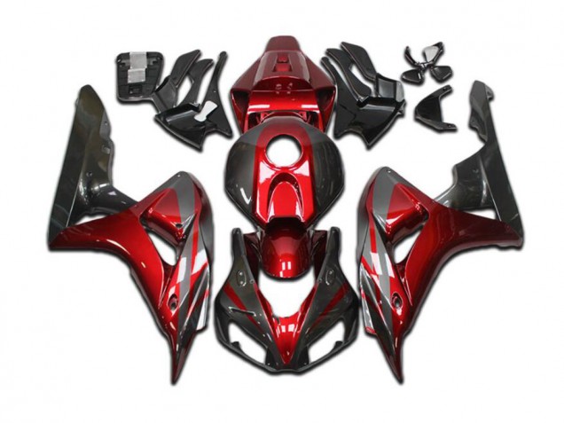 Purchase 2004-2005 Candy Red Grey Black Honda CBR1000RR Bike Fairings Canada