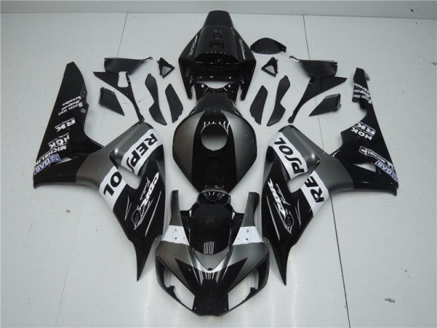 Purchase 2004-2005 Grey Black Repsol Honda CBR1000RR Motorcycle Replacement Fairings Canada