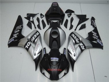 Purchase 2004-2005 Black Silver Repsol Honda CBR1000RR Motorcyle Fairings Canada