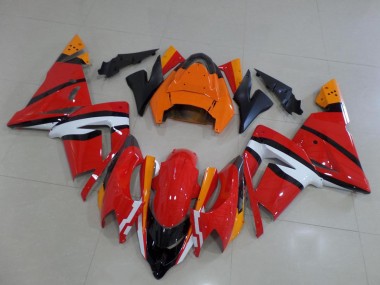 Purchase 2003-2005 Orange Black and White Kawasaki ZX10R Bike Fairings Canada