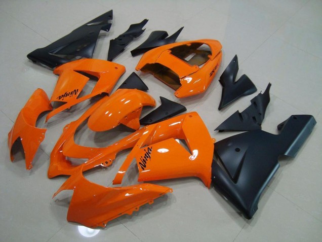 Purchase 2003-2005 Ornage Matte Black Kawasaki ZX10R Motorbike Fairing Canada