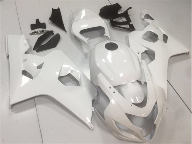 Purchase 2004-2005 Glossy White Suzuki GSXR 600/750 Moto Fairings Canada