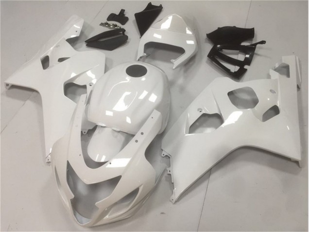 Purchase 2004-2005 Glossy White Suzuki GSXR 600/750 Moto Fairings Canada