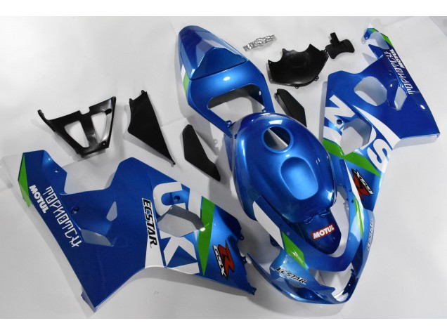 Purchase 2004-2005 Blue White Suzuki GSXR 600/750 Motorcylce Fairings Canada