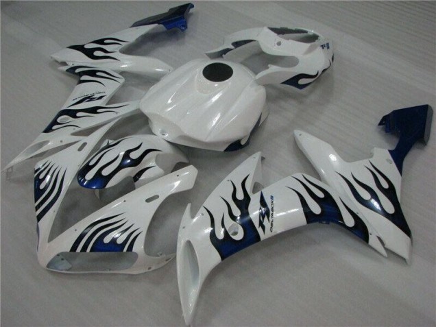 Purchase 2004-2006 White Blue Flame Yamaha YZF R1 Replacement Fairings Canada