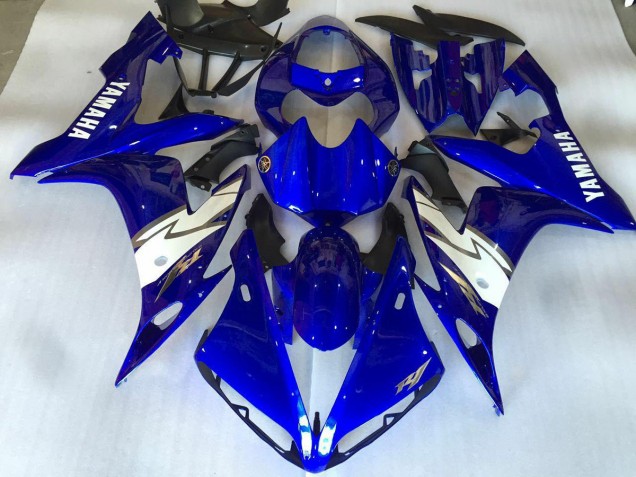 Purchase 2004-2006 Glossy Blue White Yamaha YZF R1 Bike Fairing Kit Canada