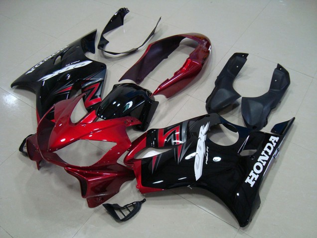 Purchase 2004-2007 Candy Red Black Honda CBR600 F4i Motorcycle Fairing Kit Canada