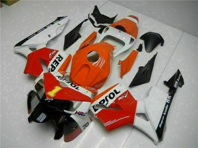 Purchase 2005-2006 Orange Repsol Honda CBR600RR Bike Fairing Kit Canada