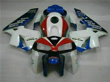 Purchase 2005-2006 White Blue Honda CBR600RR Moto Fairings Canada