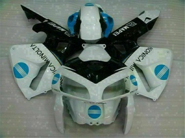 Purchase 2005-2006 White Blue Honda CBR600RR Motorcyle Fairings Canada