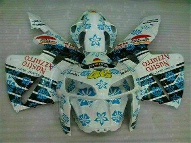 Purchase 2005-2006 White Blue Nastro Azzurro 46 Honda CBR600RR Motorcycle Fairing Canada