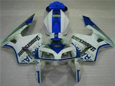 Purchase 2005-2006 White Blue Honda CBR600RR Motorcycle Fairing Kits Canada