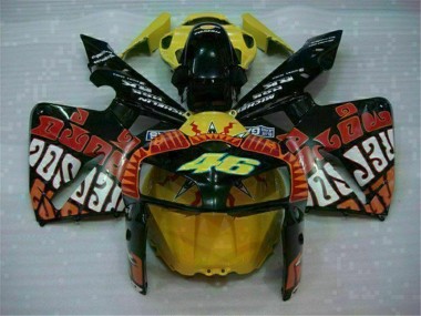 Purchase 2005-2006 Black Red Yellow 46 Honda CBR600RR Motorcycle Fairing Canada