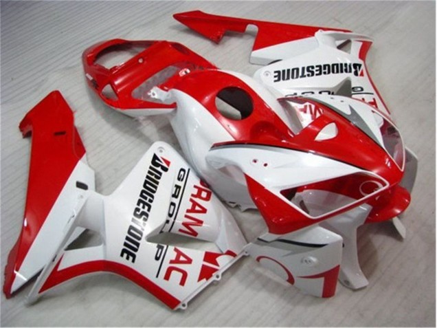 Purchase 2005-2006 Red White Honda CBR600RR Bike Fairings Canada