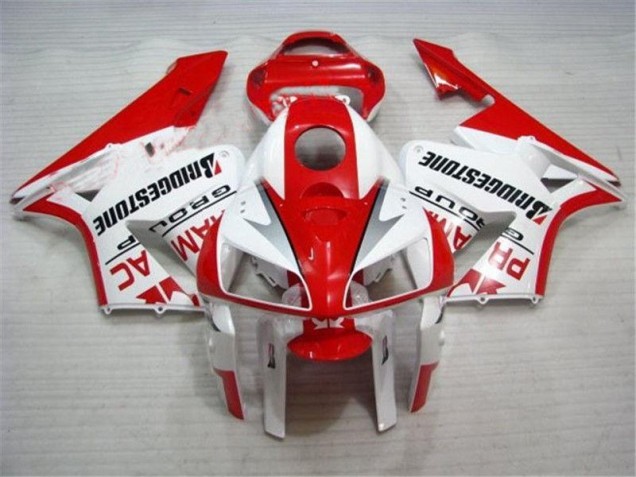 Purchase 2005-2006 Red White Honda CBR600RR Bike Fairings Canada