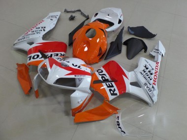 Purchase 2005-2006 Orange White Repsol Honda CBR600RR Motorbike Fairings Canada