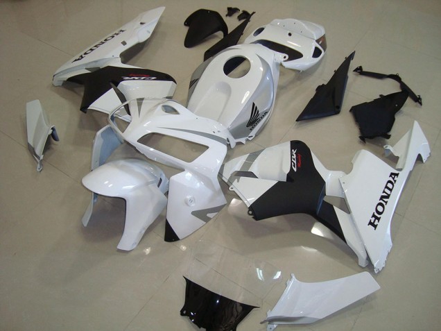 Purchase 2005-2006 Pearl White Matte Black Honda CBR600RR Motorcycle Fairing Canada