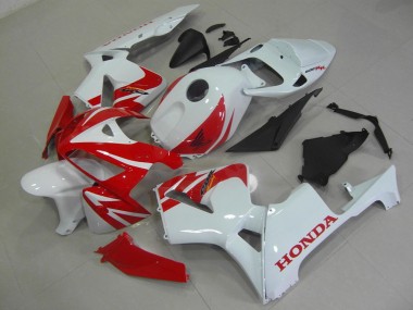 Purchase 2005-2006 Red White Honda CBR600RR Replacement Motorcycle Fairings Canada