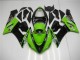 Purchase 2005-2006 Green Kawasaki ZX6R Motorcycle Fairings Kit Canada