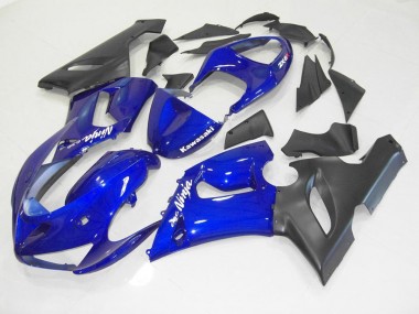 Purchase 2005-2006 Blue Black Kawasaki ZX6R Motorcycle Fairing Canada