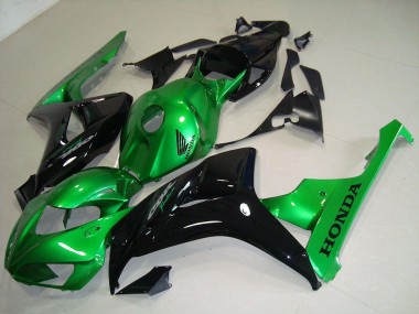 Purchase 2006-2007 Black Green Honda CBR1000RR Motorcycle Fairing Kits Canada