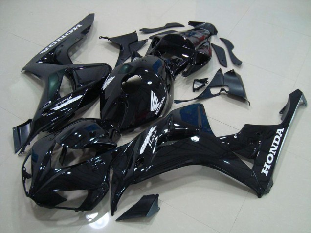 Purchase 2006-2007 Black Silver Decals Honda CBR1000RR Motorcycle Fairing Kit Canada