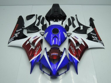 Purchase 2006-2007 Burgandy and Blue Honda CBR1000RR Bike Fairing Canada