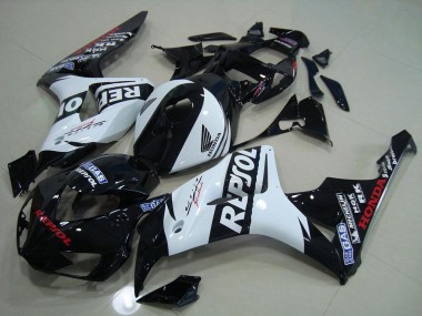 Purchase 2006-2007 Black White Repsol Honda CBR1000RR Motorcycle Replacement Fairings Canada