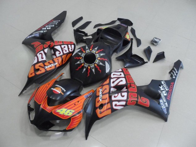 Purchase 2006-2007 Matte Rossi Honda CBR1000RR Bike Fairings Canada