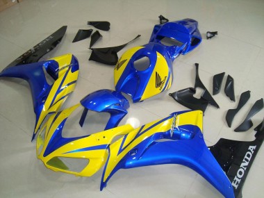 Purchase 2006-2007 Yellow Blue Black Honda CBR1000RR Moto Fairings Canada