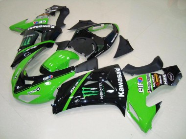 Purchase 2006-2007 Green Monster Kawasaki ZX10R Bike Fairings Canada