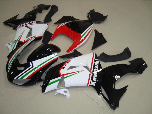 Purchase 2006-2007 White and Black Kawasaki ZX10R Bike Fairing Kit Canada