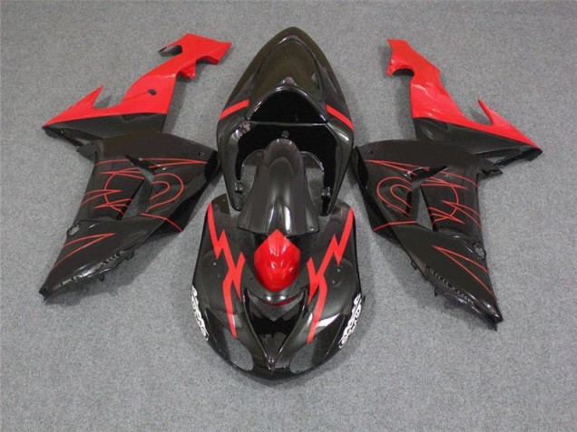 Purchase 2006-2007 Black Red Kawasaki ZX10R Motorcycle Fairings Canada