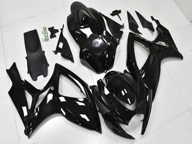 Purchase 2006-2007 Glossy Black Suzuki GSXR 600/750 Bike Fairing Canada