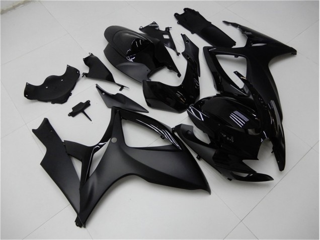 Purchase 2006-2007 Matte Black Suzuki GSXR 600/750 Bike Fairings Canada