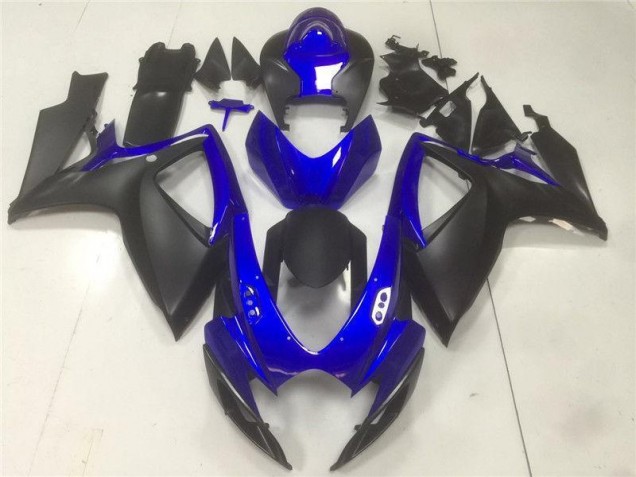 Purchase 2006-2007 Black Blue Suzuki GSXR 600/750 Motorbike Fairing Kits & Bodywork Canada