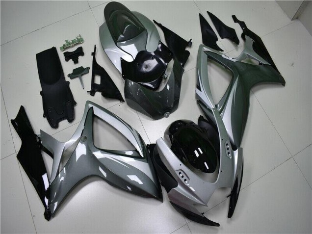 Purchase 2006-2007 Silver Grey Suzuki GSXR 600/750 Motorcycle Replacement Fairings Canada