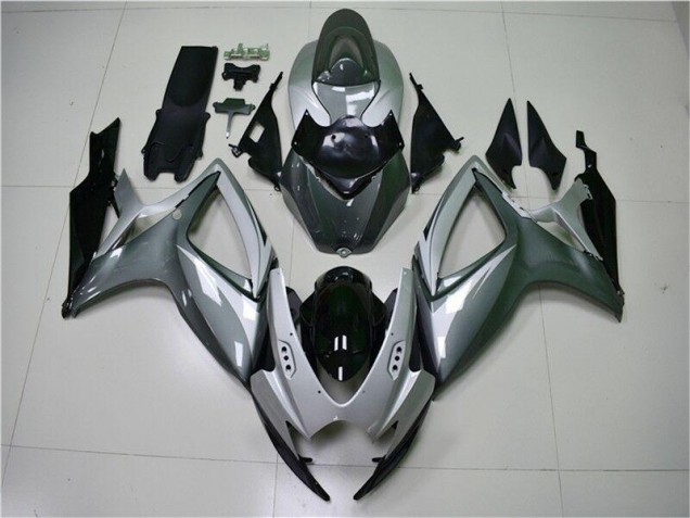 Purchase 2006-2007 Silver Grey Suzuki GSXR 600/750 Motorcycle Replacement Fairings Canada