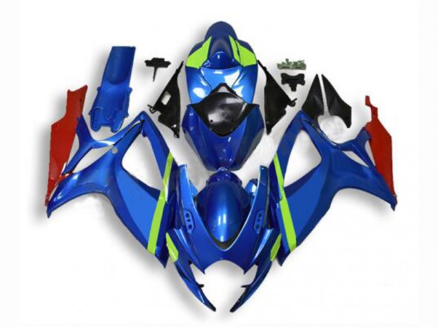 Purchase 2006-2007 Blue Suzuki GSXR 600/750 Motorcyle Fairings Canada