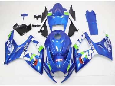 Purchase 2006-2007 Blue White Suzuki GSXR 600/750 Motorcycle Fairings Canada