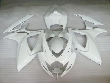 Purchase 2006-2007 Pearl White Suzuki GSXR 600/750 Motorbike Fairing Canada