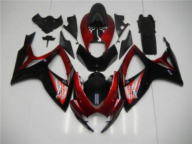 Purchase 2006-2007 Red Black Suzuki GSXR 600/750 Motor Bike Fairings Canada