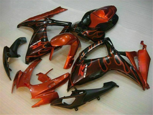 Purchase 2006-2007 Red Suzuki GSXR 600/750 Motorbike Fairings Canada