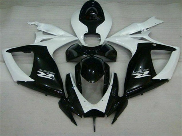 Purchase 2006-2007 Black White Suzuki GSXR 600/750 Motorcycle Replacement Fairings Canada